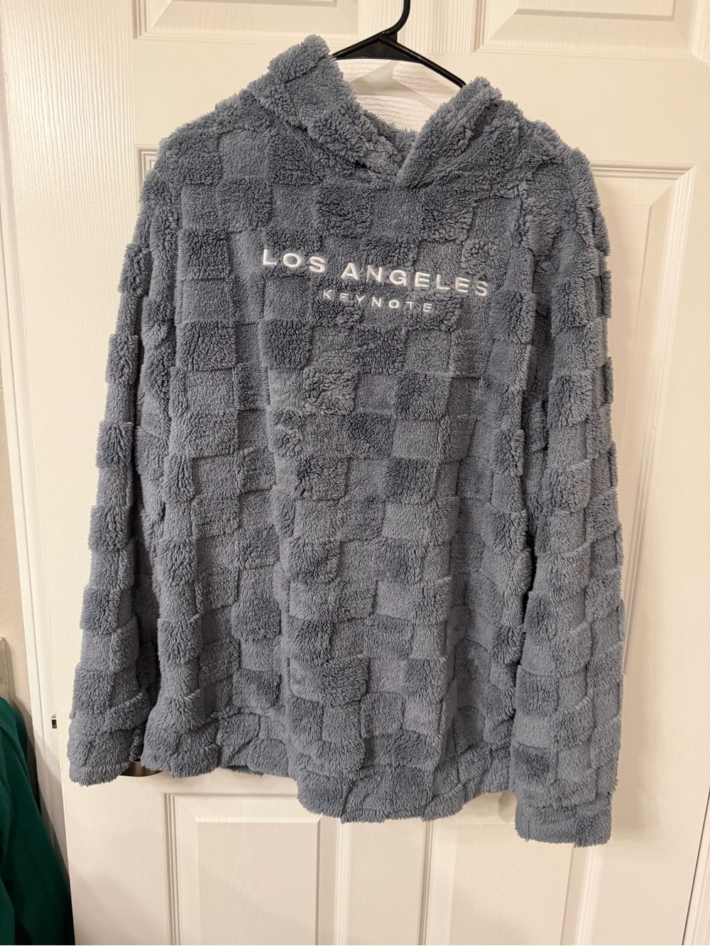 Men's Plush Hooded Puffer - Gray